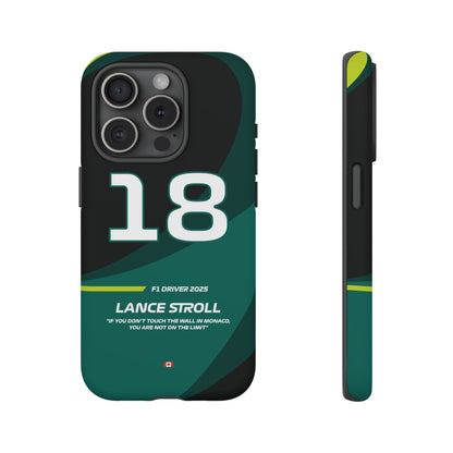 Lance Stroll Aston Martin 2025 phone case