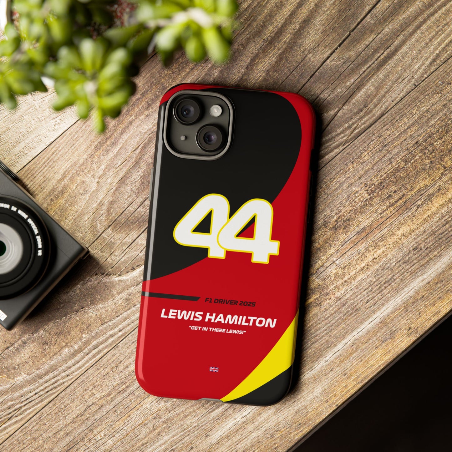 Lewis Hamilton Ferrari 2025 phone case