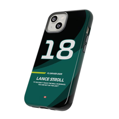 Lance Stroll Aston Martin 2025 phone case