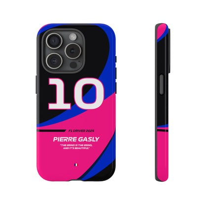 Pierre Gasly Alpine 2025 phone case