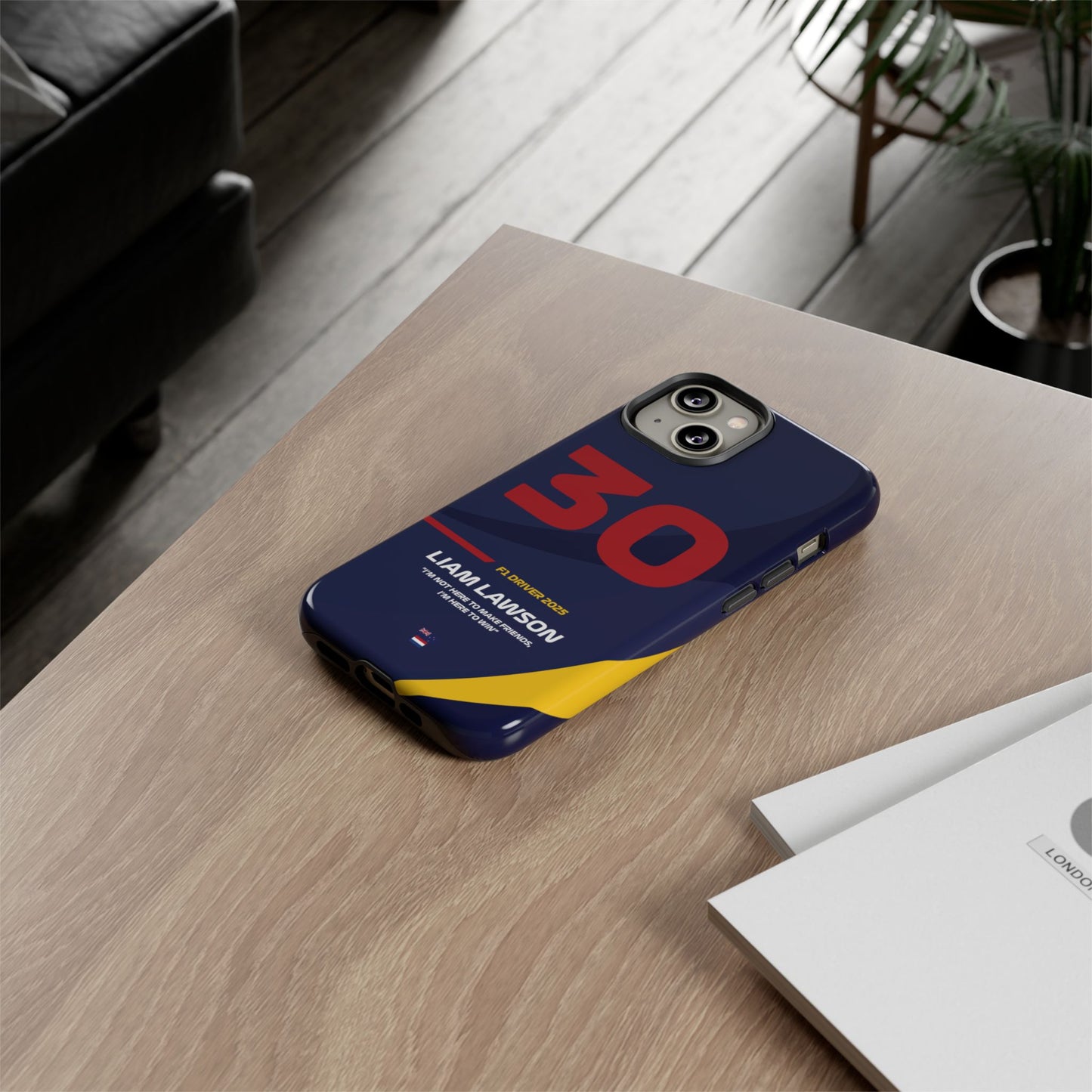 Liam Lawson Red Bull Racing 2025 phone case