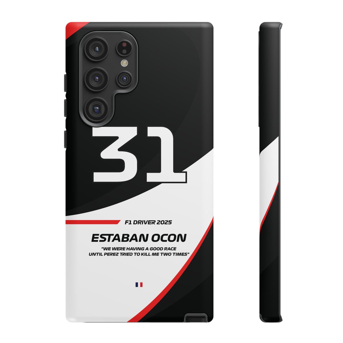 Estaban Ocon Haas 2025 phone case