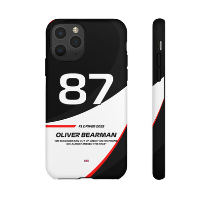 Oliver Bearman Haas 2025 phone case