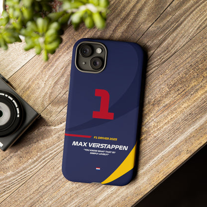 Max Verstappen Red Bull Racing 2025 Phone case
