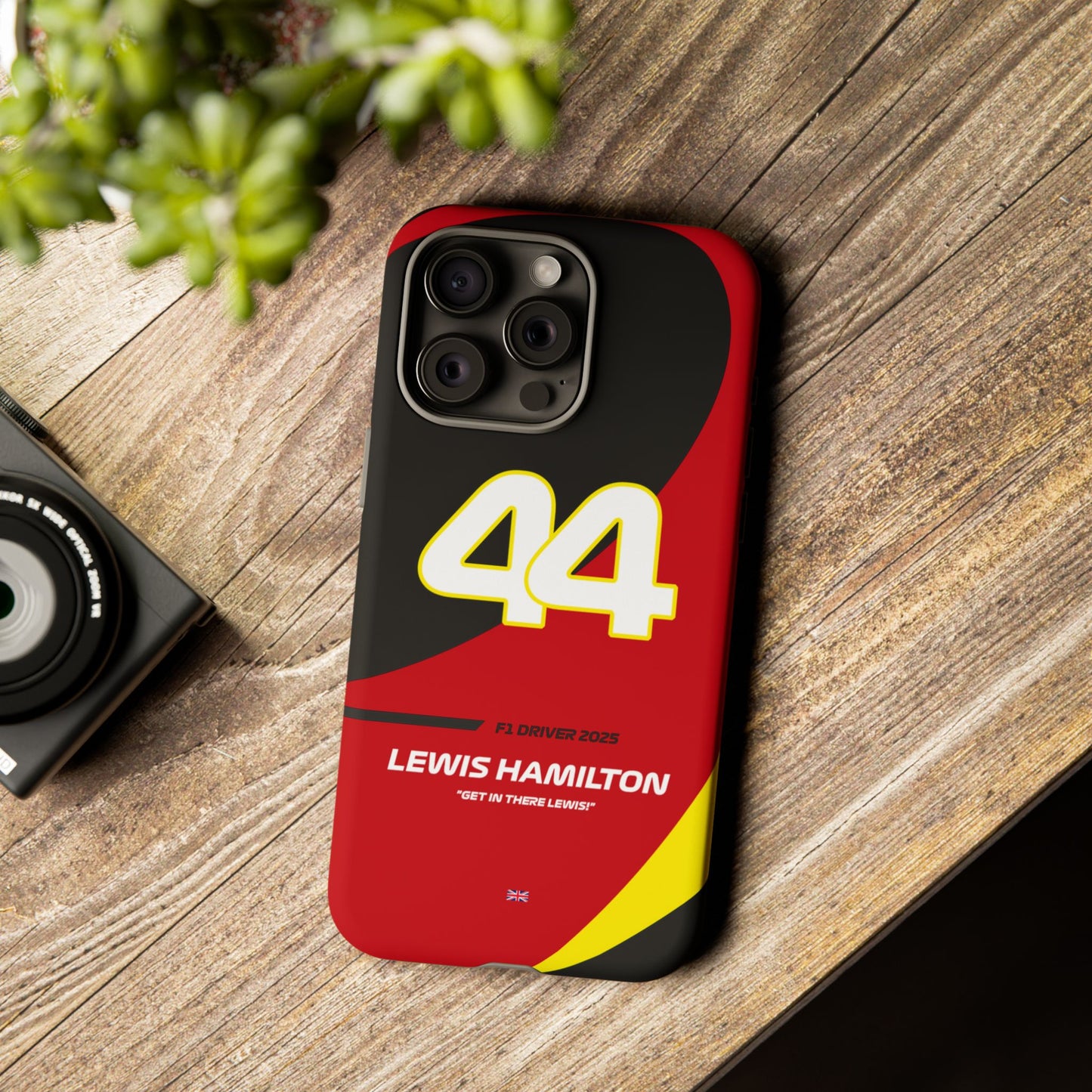 Lewis Hamilton Ferrari 2025 phone case