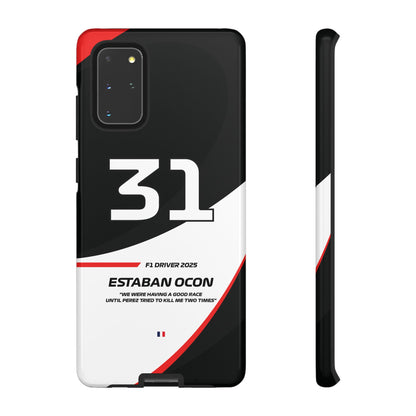 Estaban Ocon Haas 2025 phone case