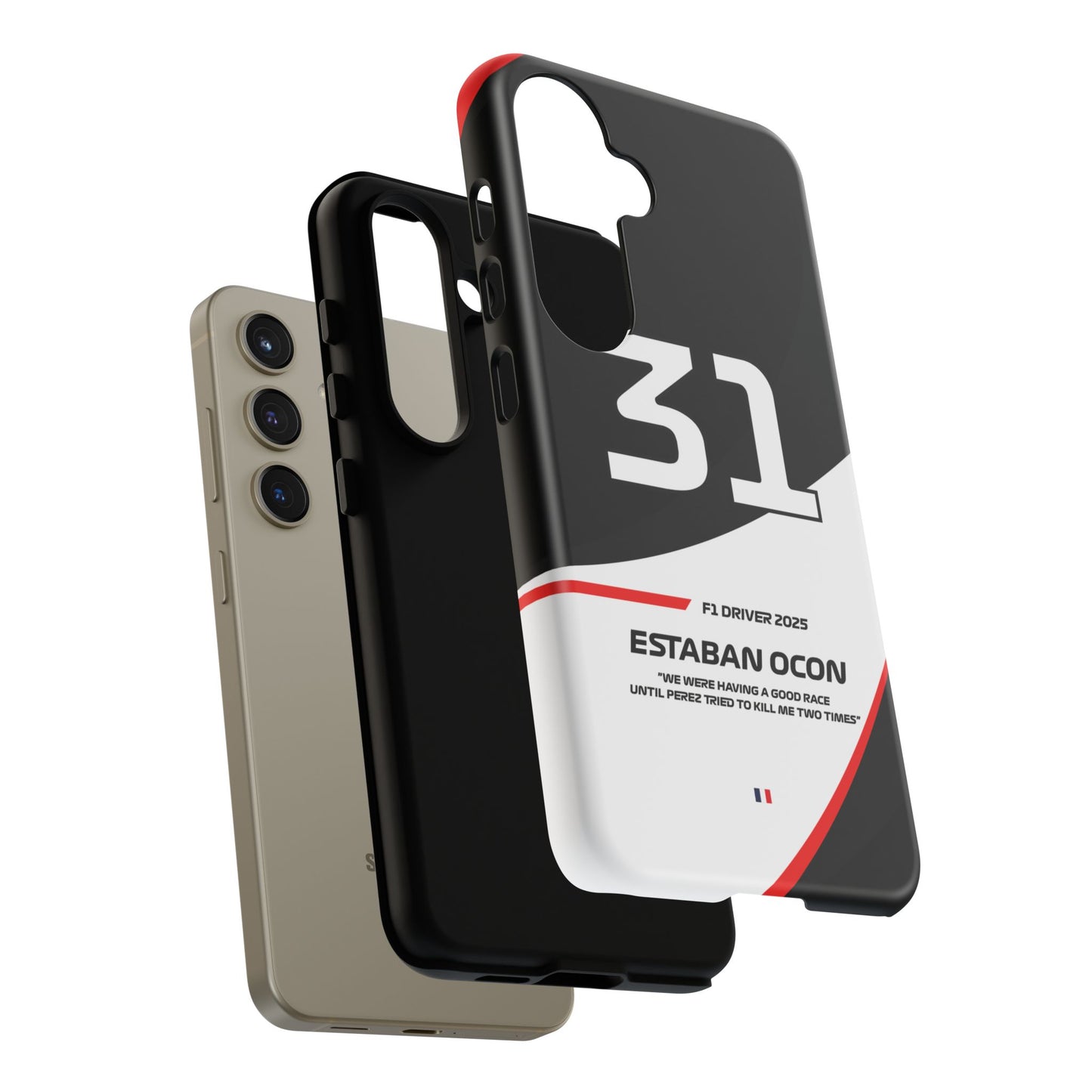 Estaban Ocon Haas 2025 phone case