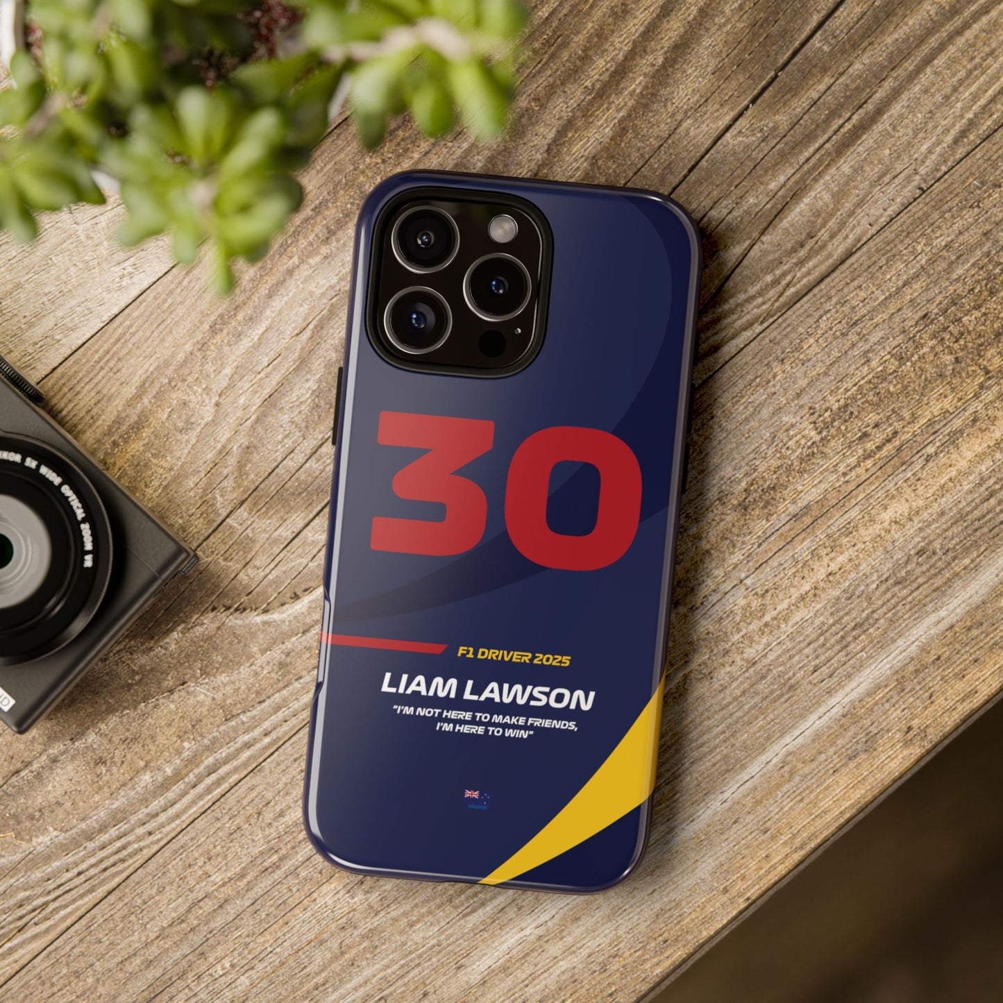 Liam Lawson Red Bull Racing 2025 phone case