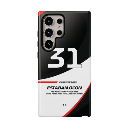 Estaban Ocon Haas 2025 phone case