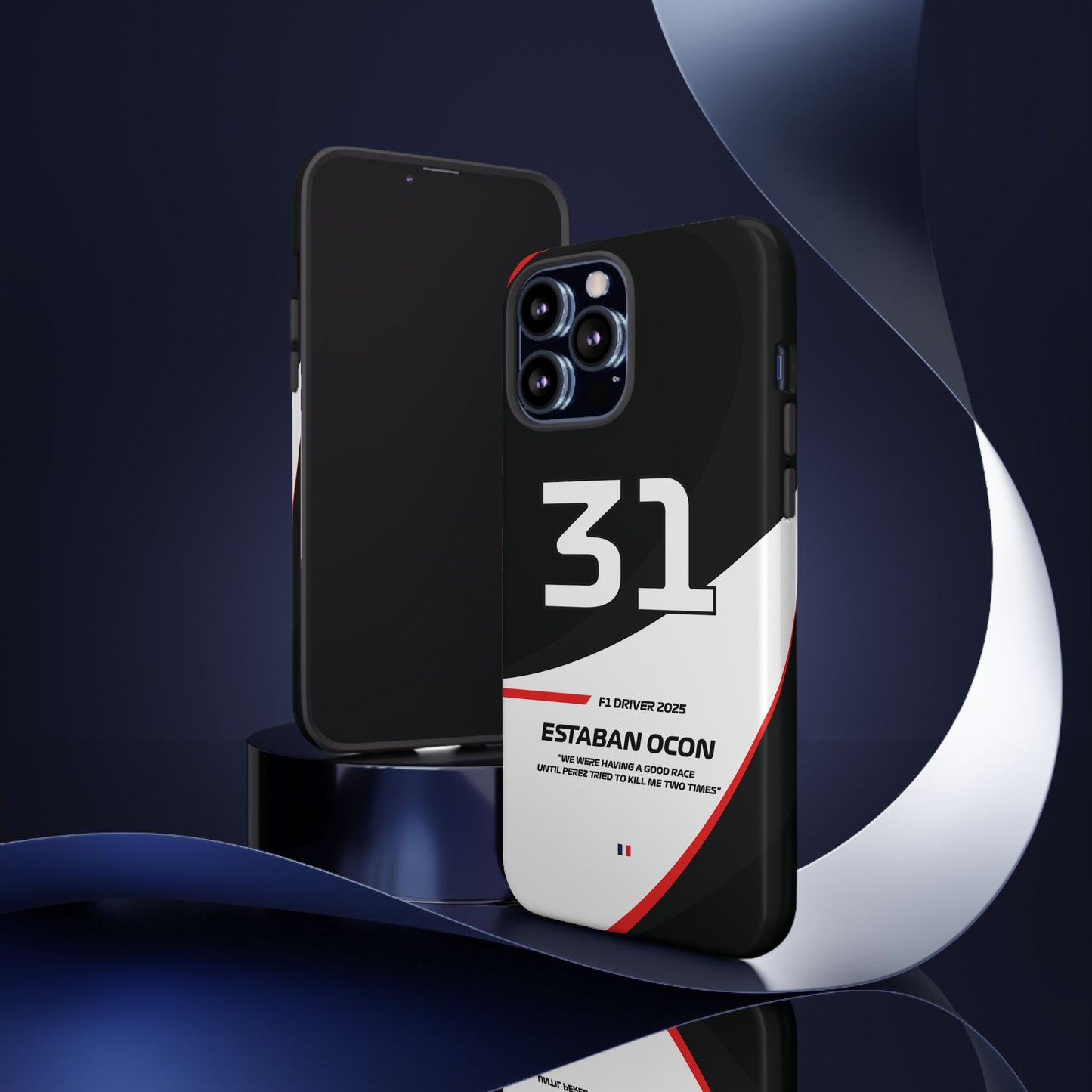 Estaban Ocon Haas 2025 phone case