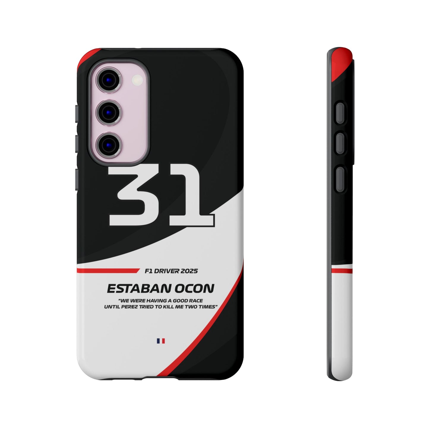 Estaban Ocon Haas 2025 phone case