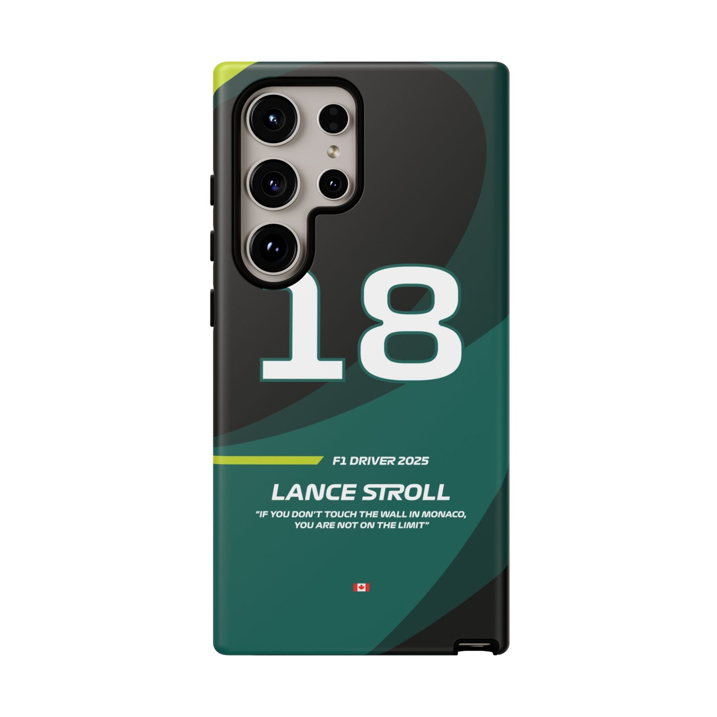 Lance Stroll Aston Martin 2025 phone case