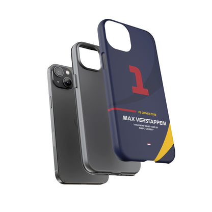 Max Verstappen Red Bull Racing 2025 Phone case