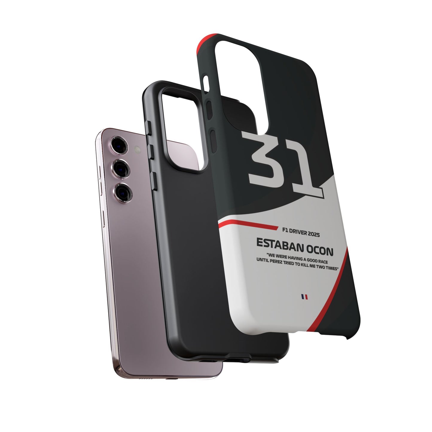 Estaban Ocon Haas 2025 phone case