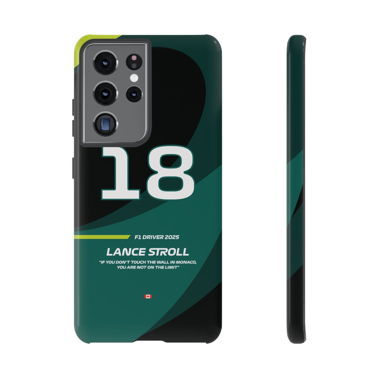 Lance Stroll Aston Martin 2025 phone case