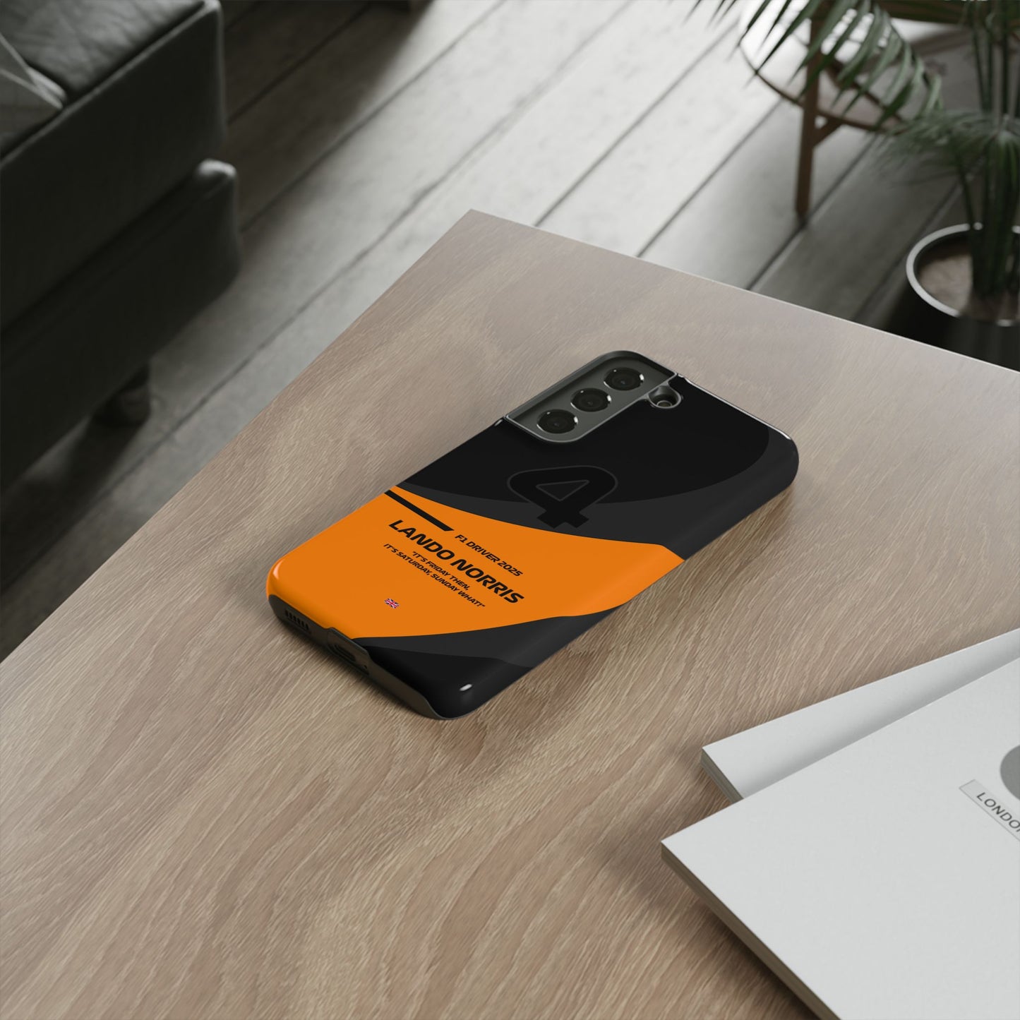 Lando Norris Mclaren 2025 phone case