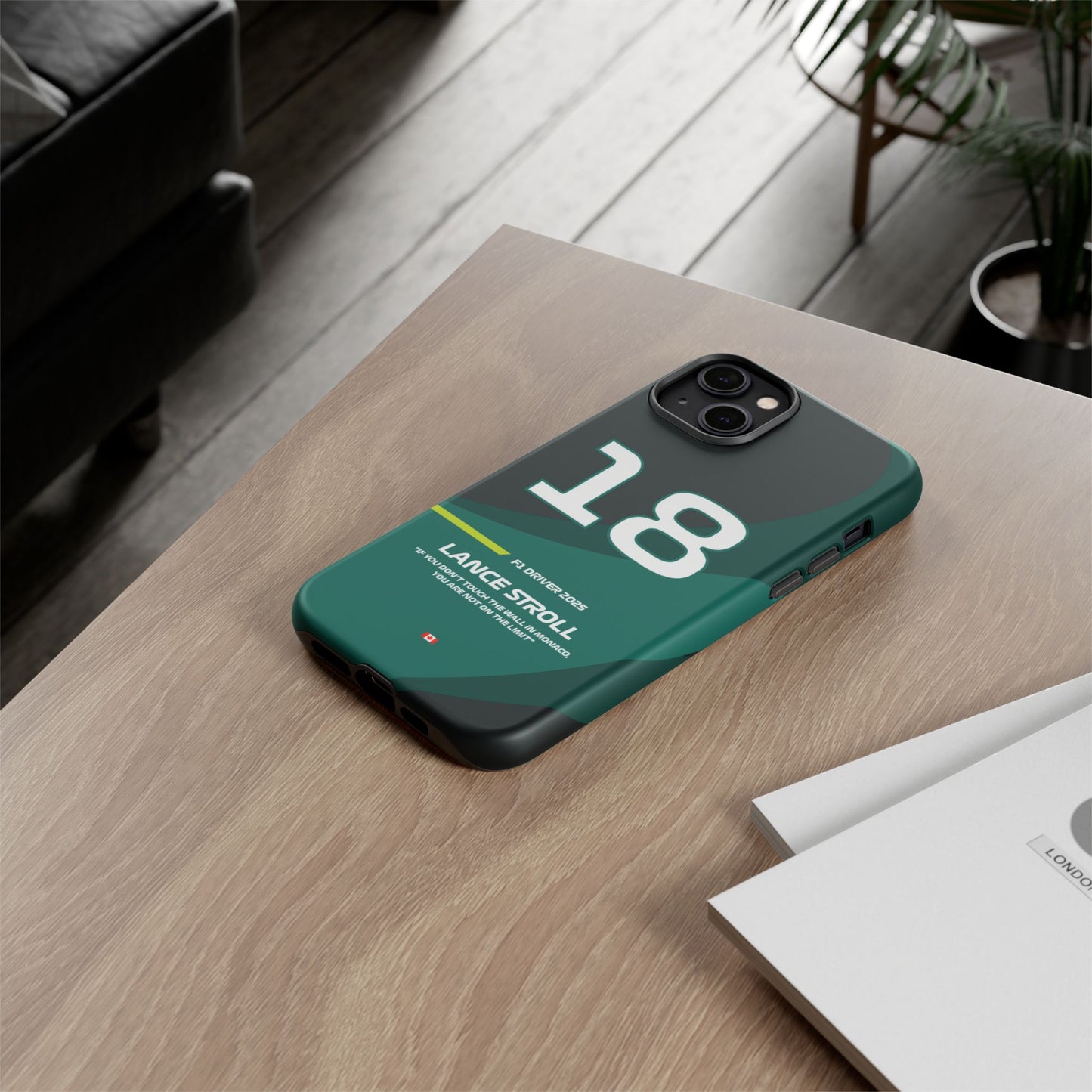 Lance Stroll Aston Martin 2025 phone case