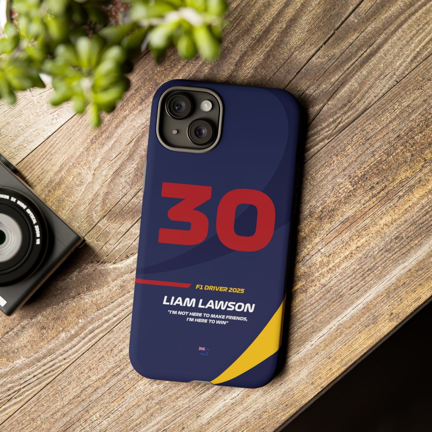 Liam Lawson Red Bull Racing 2025 phone case