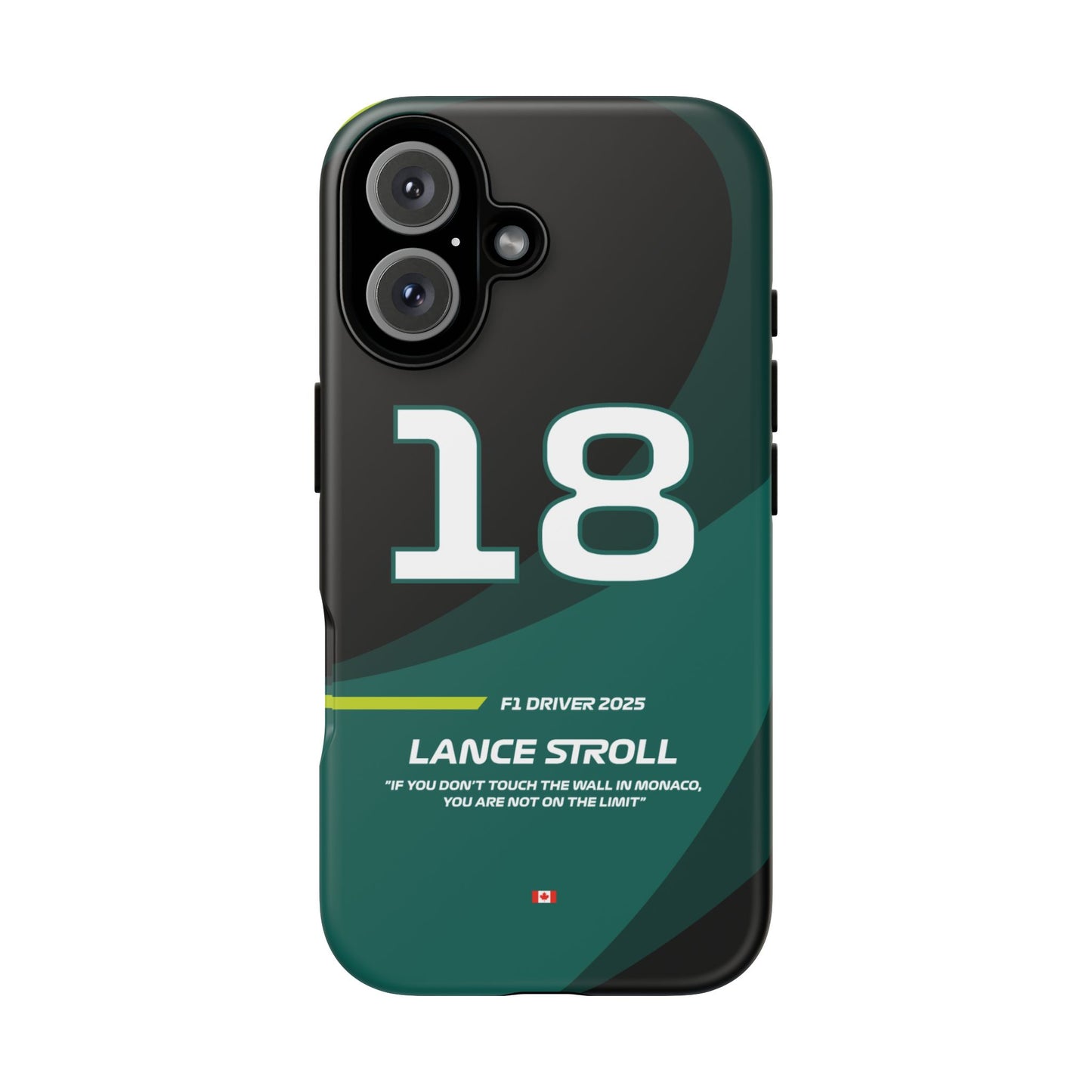 Lance Stroll Aston Martin 2025 phone case