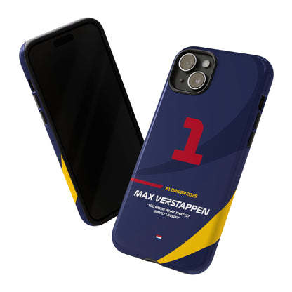 Max Verstappen Red Bull Racing 2025 Phone case