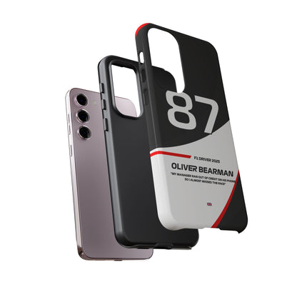 Oliver Bearman Haas 2025 phone case