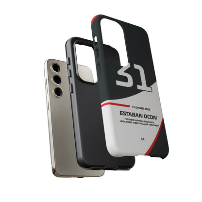 Estaban Ocon Haas 2025 phone case