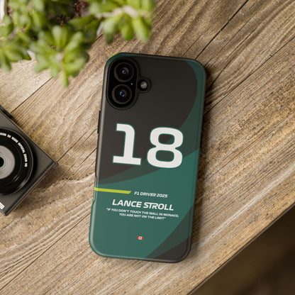 Lance Stroll Aston Martin 2025 phone case