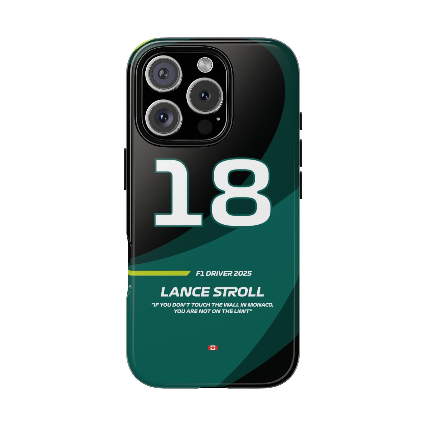 Lance Stroll Aston Martin 2025 phone case