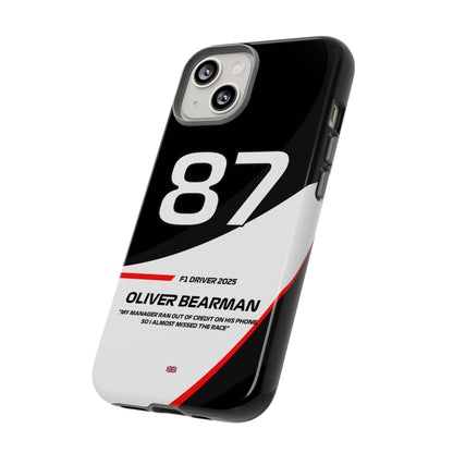 Oliver Bearman Haas 2025 phone case