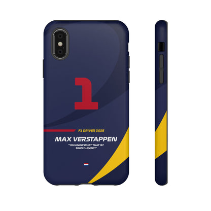 Max Verstappen Red Bull Racing 2025 Phone case