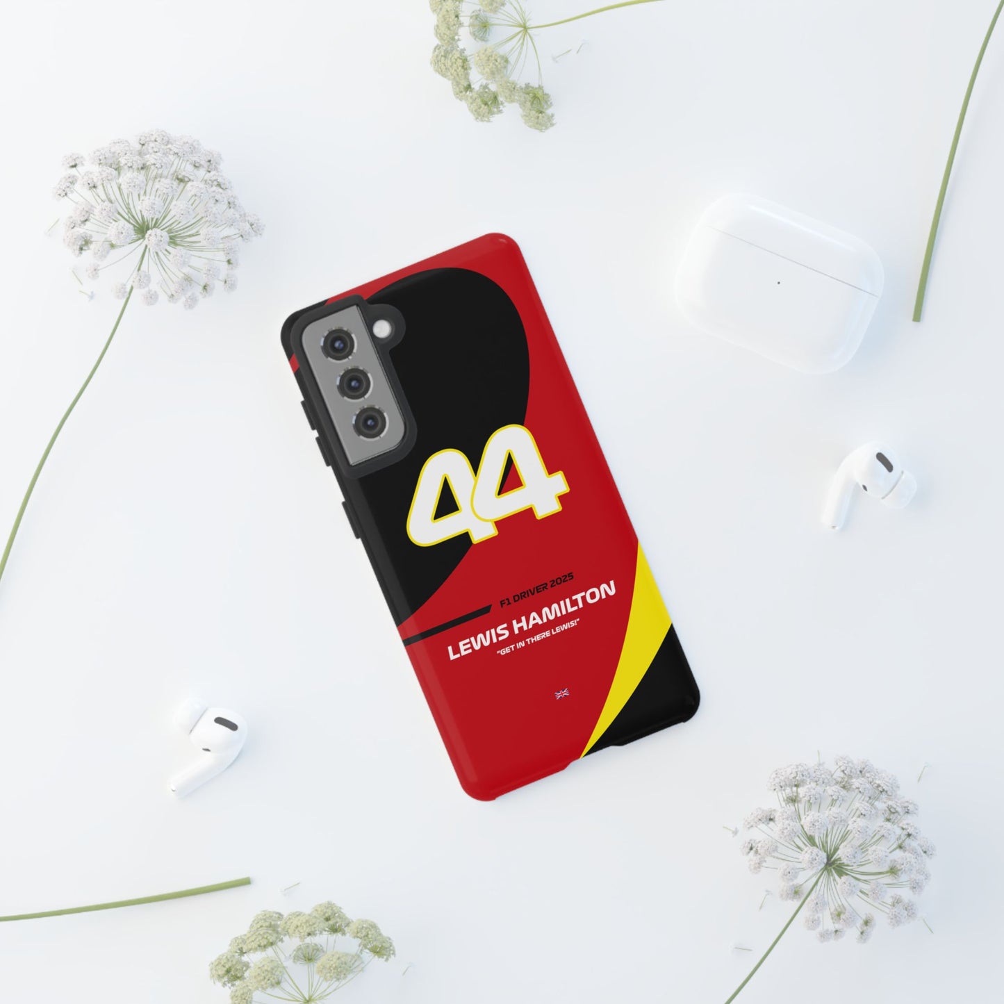 Lewis Hamilton Ferrari 2025 phone case