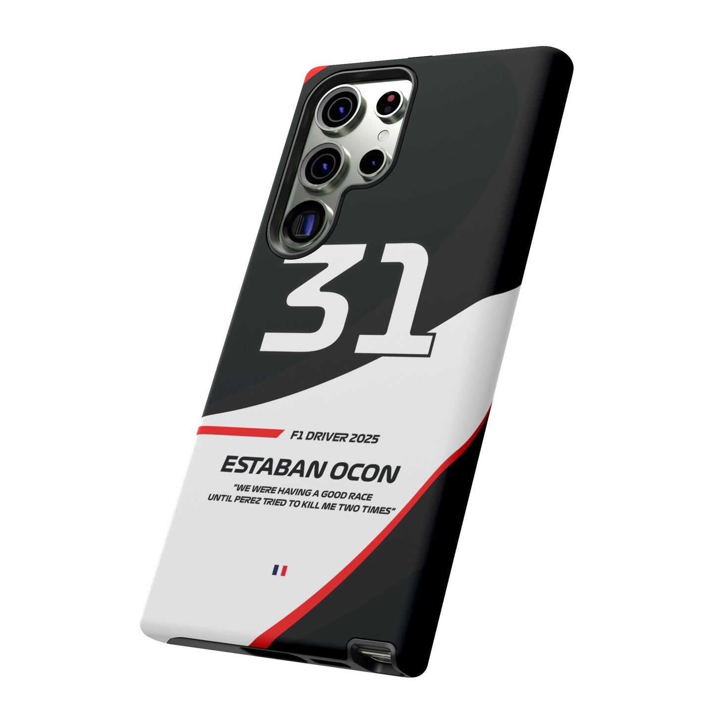 Estaban Ocon Haas 2025 phone case