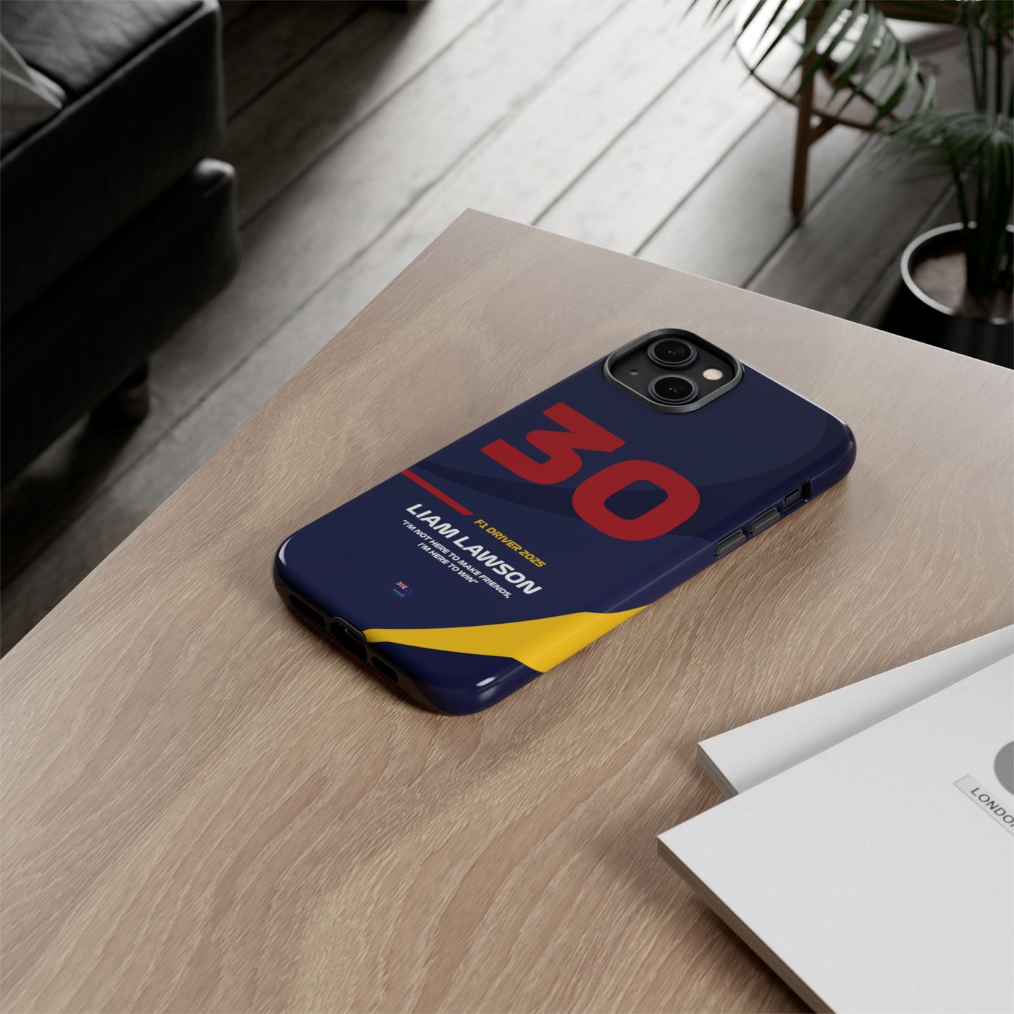 Liam Lawson Red Bull Racing 2025 phone case