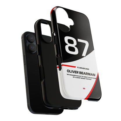 Oliver Bearman Haas 2025 phone case