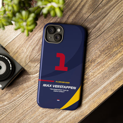 Max Verstappen Red Bull Racing 2025 Phone case