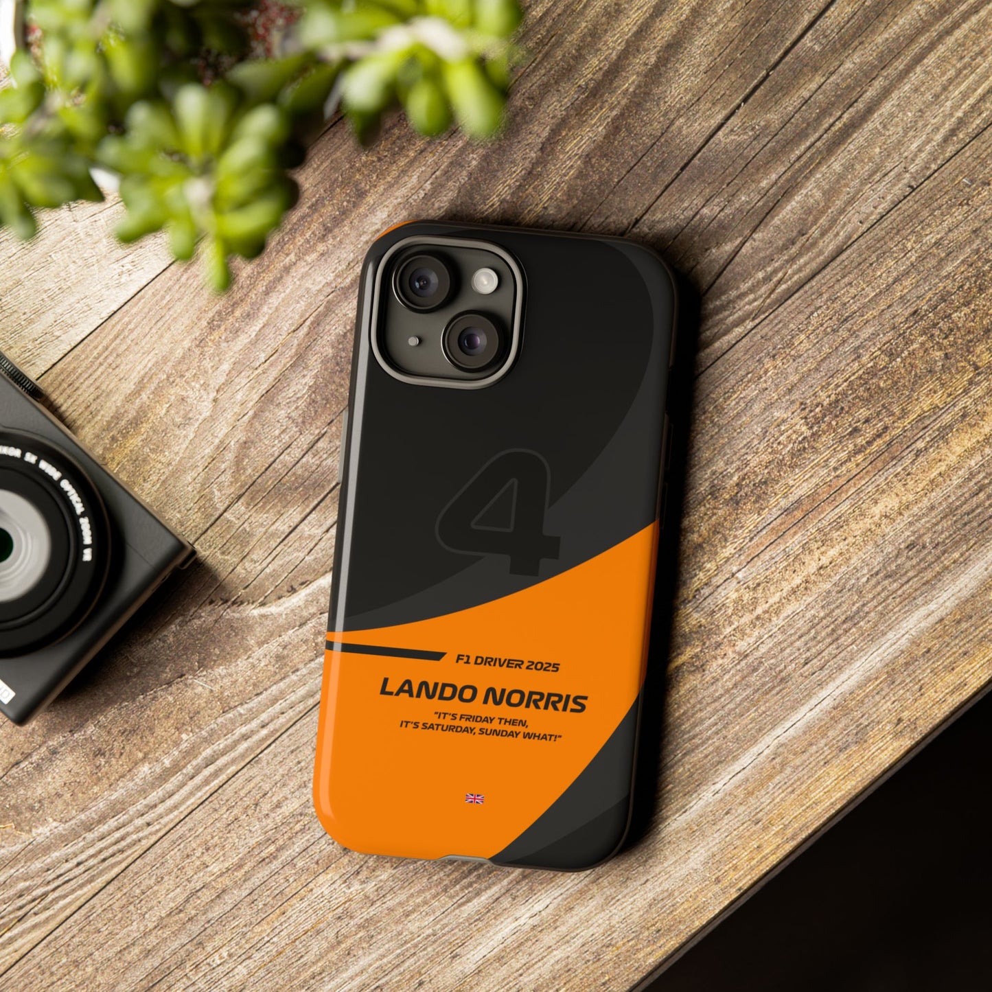 Lando Norris Mclaren 2025 phone case