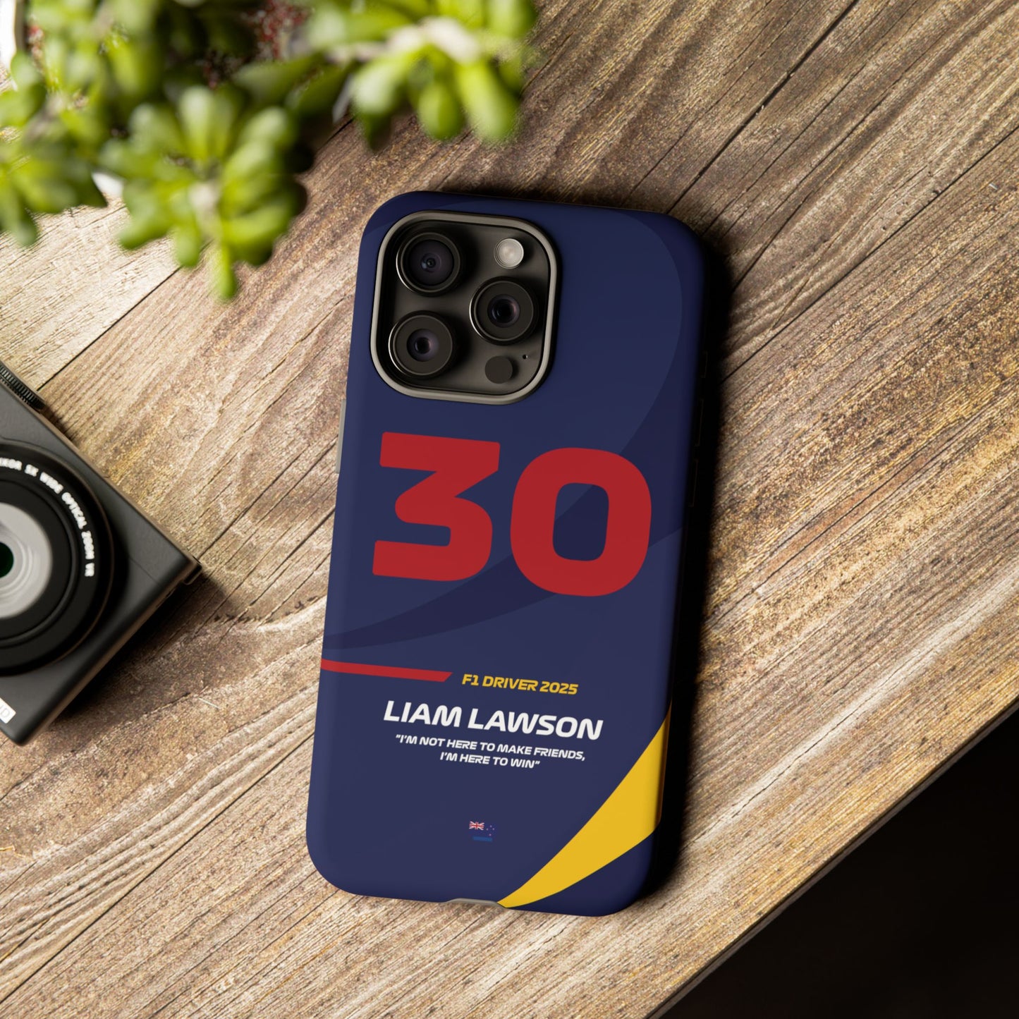 Liam Lawson Red Bull Racing 2025 phone case