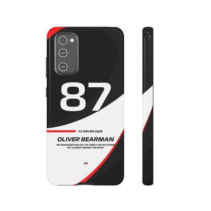 Oliver Bearman Haas 2025 phone case