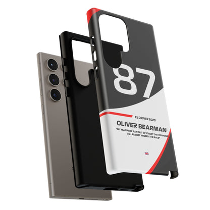 Oliver Bearman Haas 2025 phone case