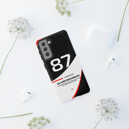 Oliver Bearman Haas 2025 phone case