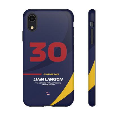 Liam Lawson Red Bull Racing 2025 phone case