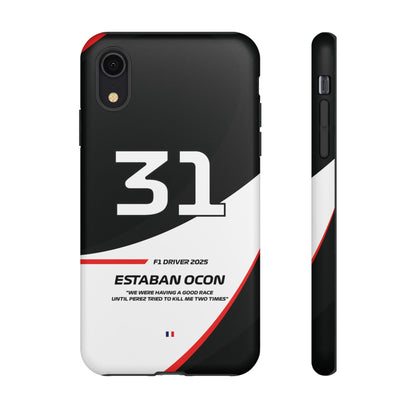 Estaban Ocon Haas 2025 phone case