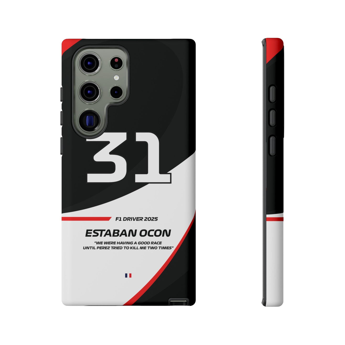 Estaban Ocon Haas 2025 phone case