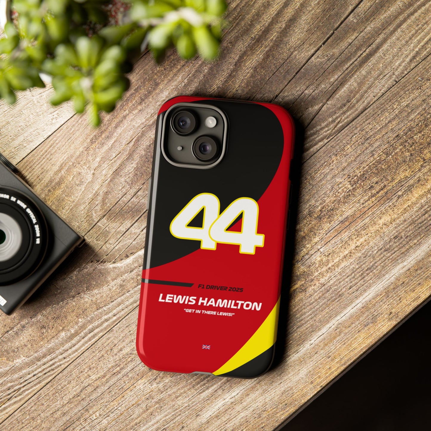 Lewis Hamilton Ferrari 2025 phone case
