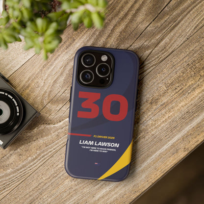 Liam Lawson Red Bull Racing 2025 phone case