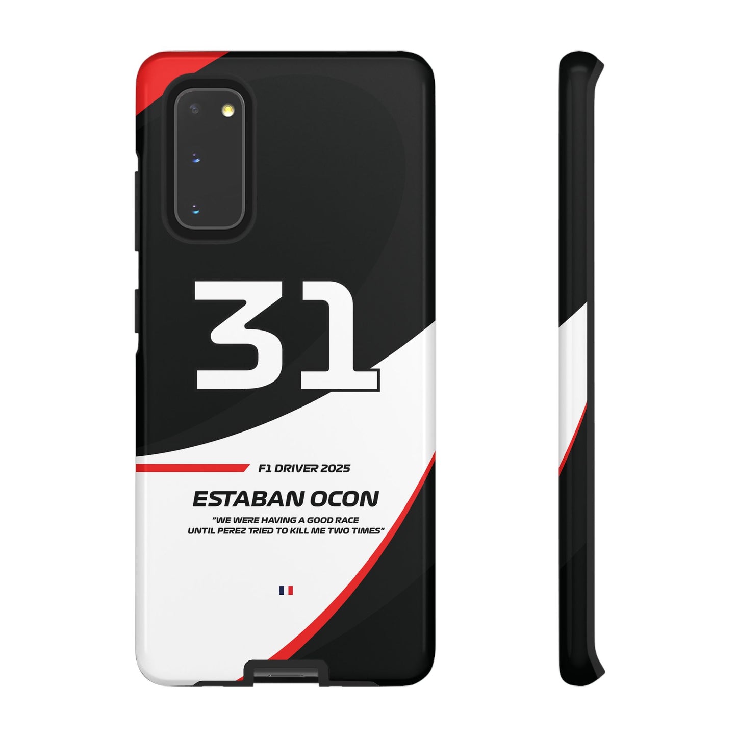 Estaban Ocon Haas 2025 phone case