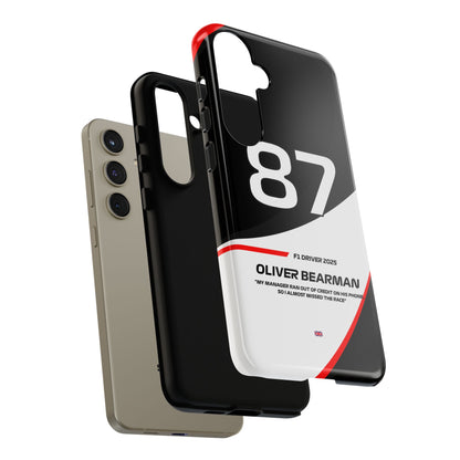 Oliver Bearman Haas 2025 phone case