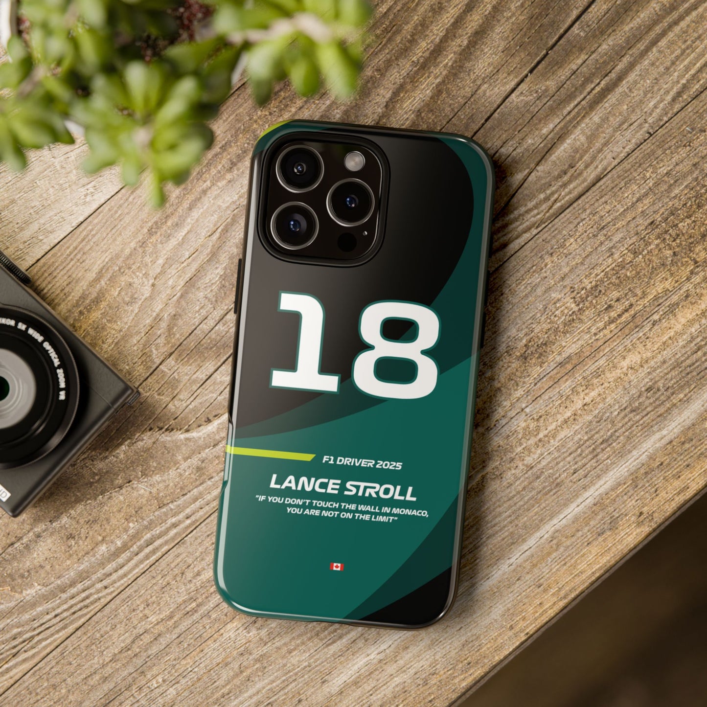 Lance Stroll Aston Martin 2025 phone case