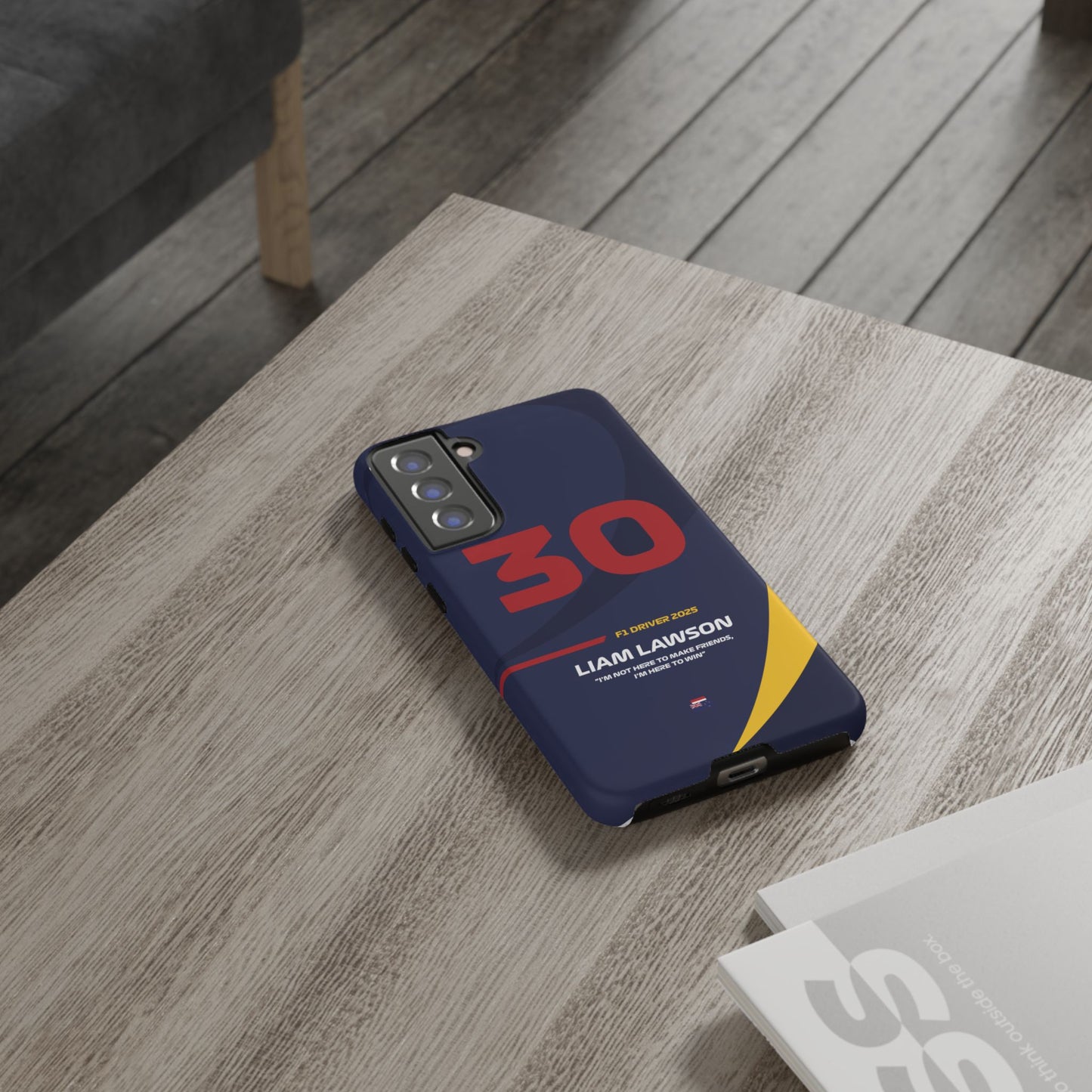 Liam Lawson Red Bull Racing 2025 phone case