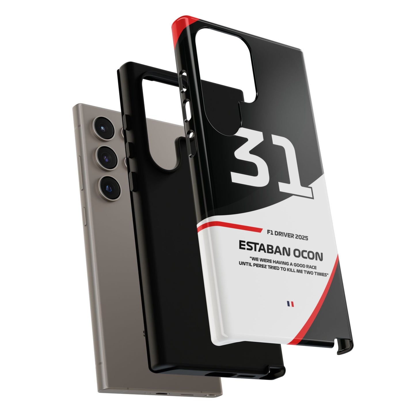 Estaban Ocon Haas 2025 phone case